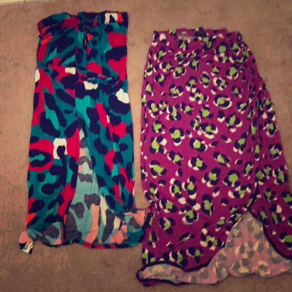 Worthington size large slit skirts